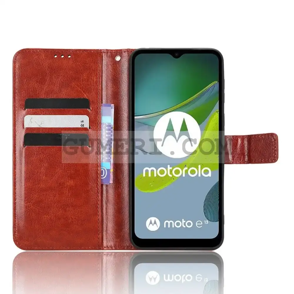 Тефтер "Wallet" за Motorola Moto E13