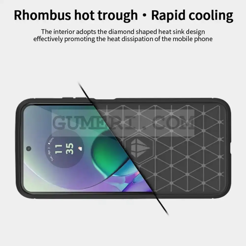 Гръб "Карбон Шарк" за Motorola Moto G54