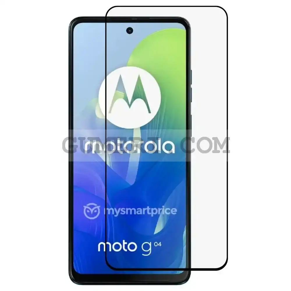 Стъклен Протектор за Целия Екран Full Glue за Motorola Moto G04