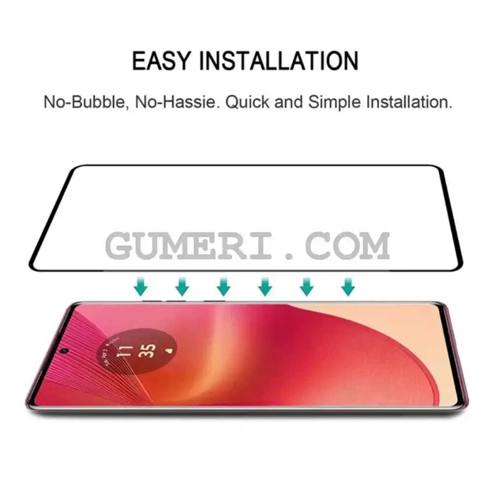 Стъклен Протектор за Целия Екран Full Glue за Motorola Edge 50 Fusion