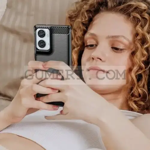 Гръб "Карбон Шарк" за Motorola Moto G85