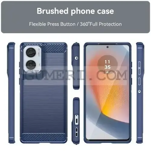 Гръб "Карбон Шарк" за Motorola Moto G85