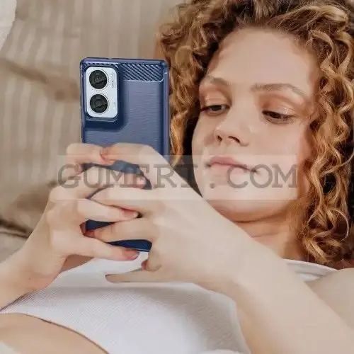 Гръб "Карбон Шарк" за Motorola Moto G85