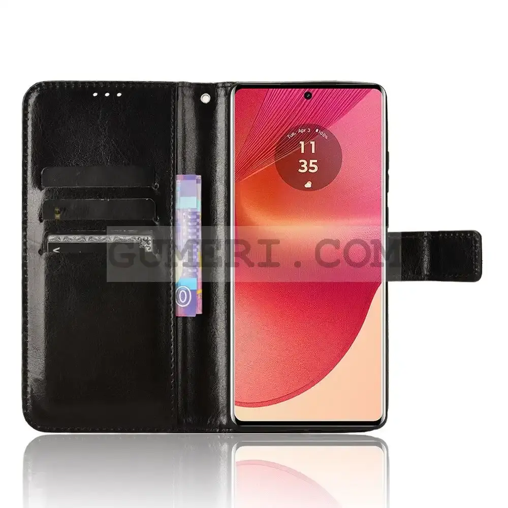 Тефтер "Wallet" за Motorola Moto G85