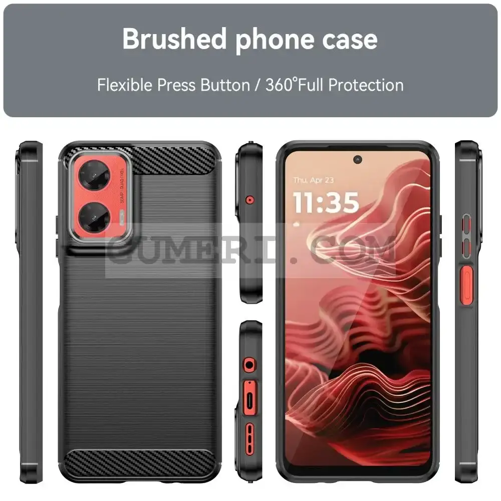 Гръб "Карбон Шарк" за Motorola Moto G35