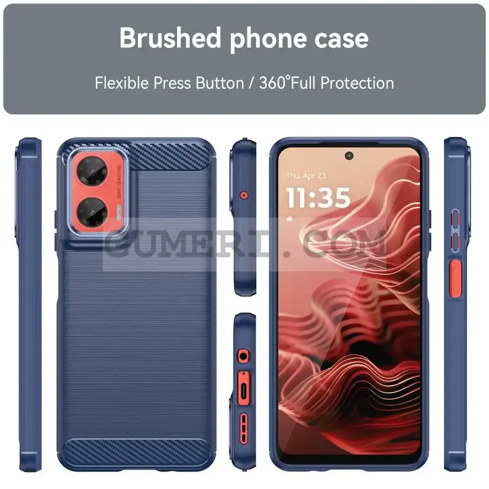 Гръб "Карбон Шарк" за Motorola Moto G35