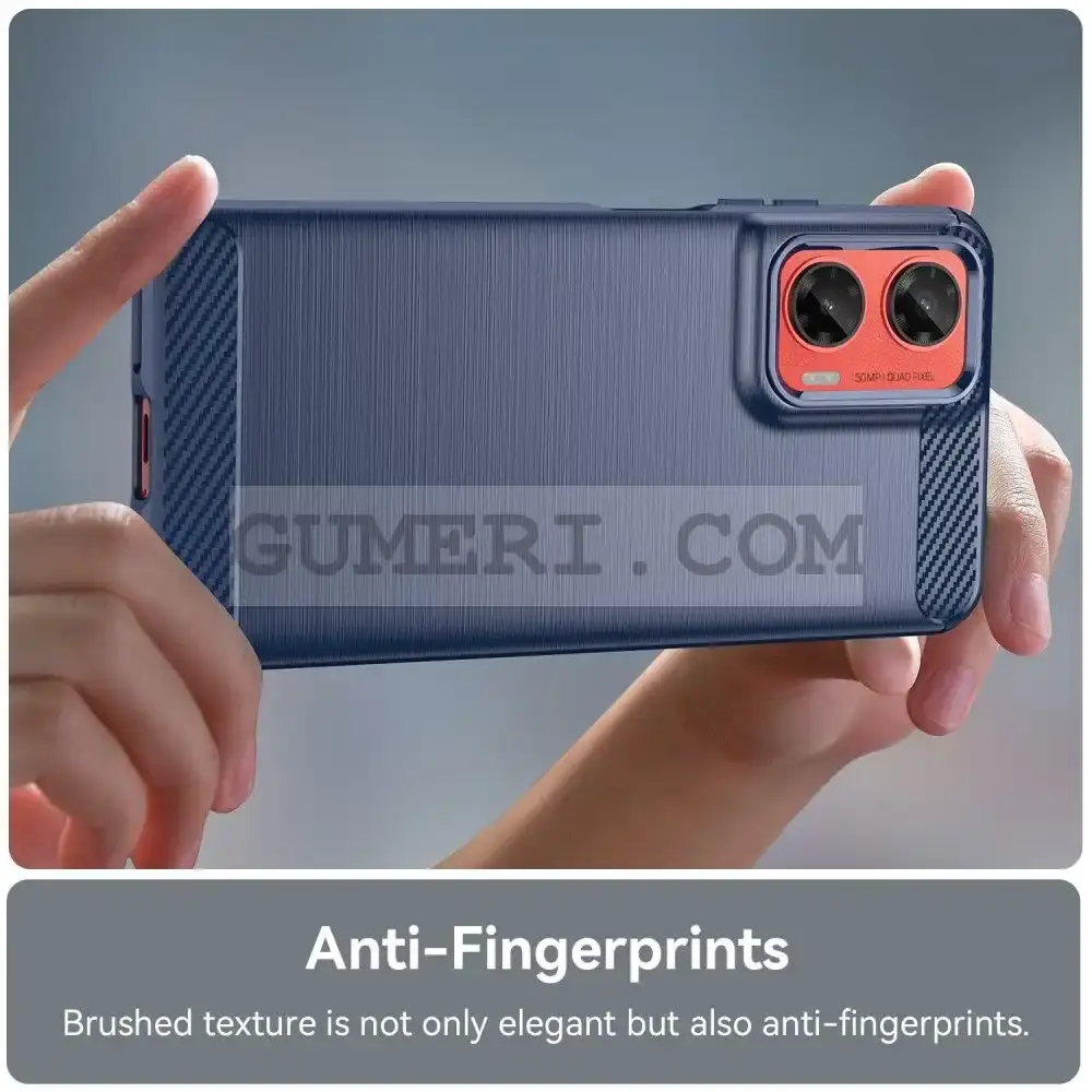 Гръб "Карбон Шарк" за Motorola Moto G35