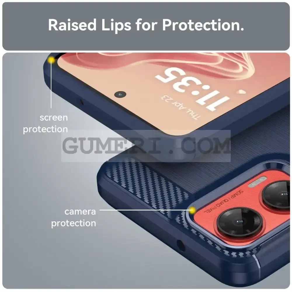 Гръб "Карбон Шарк" за Motorola Moto G35