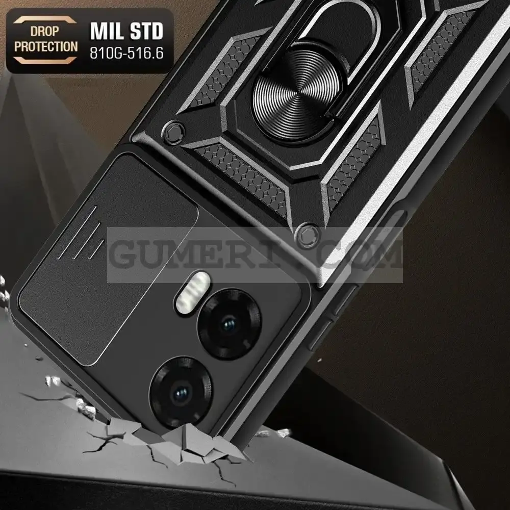 Хибриден Кейс с Капак и Ринг за Motorola Moto G35