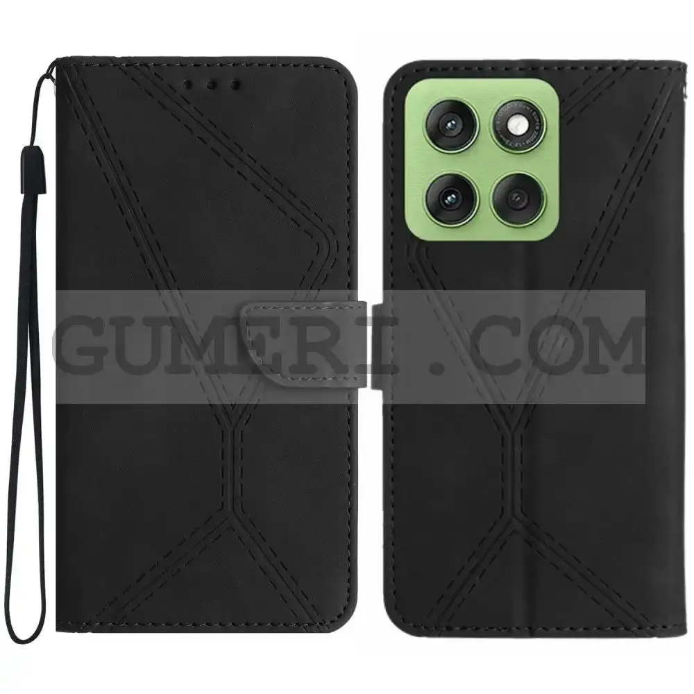 Тефтер "Stitch" за Motorola Edge 60 Fusion