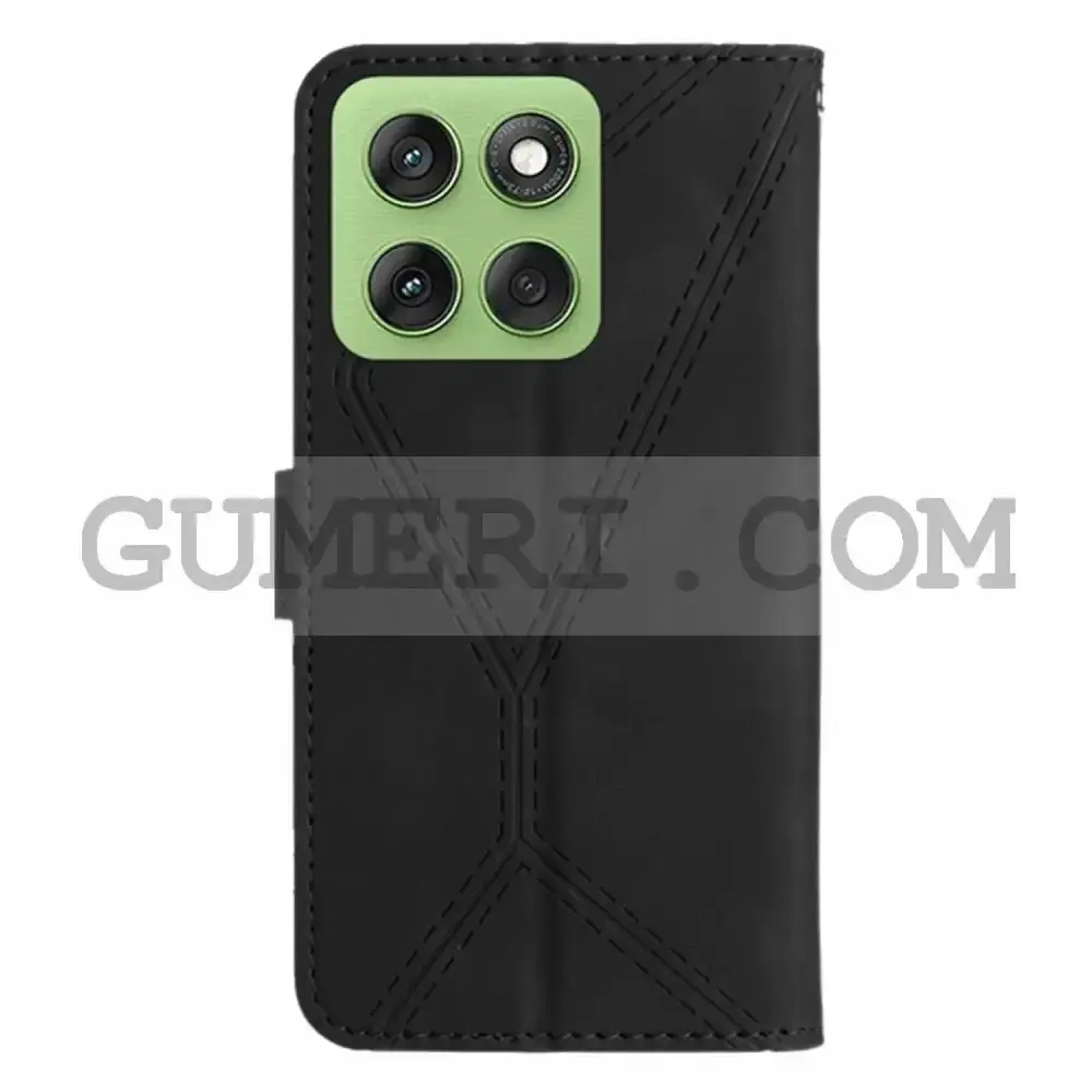 Тефтер "Stitch" за Motorola Edge 60