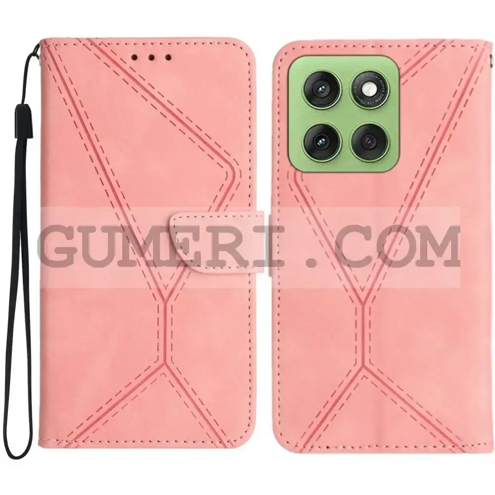 Тефтер "Stitch" за Motorola Edge 60 Fusion