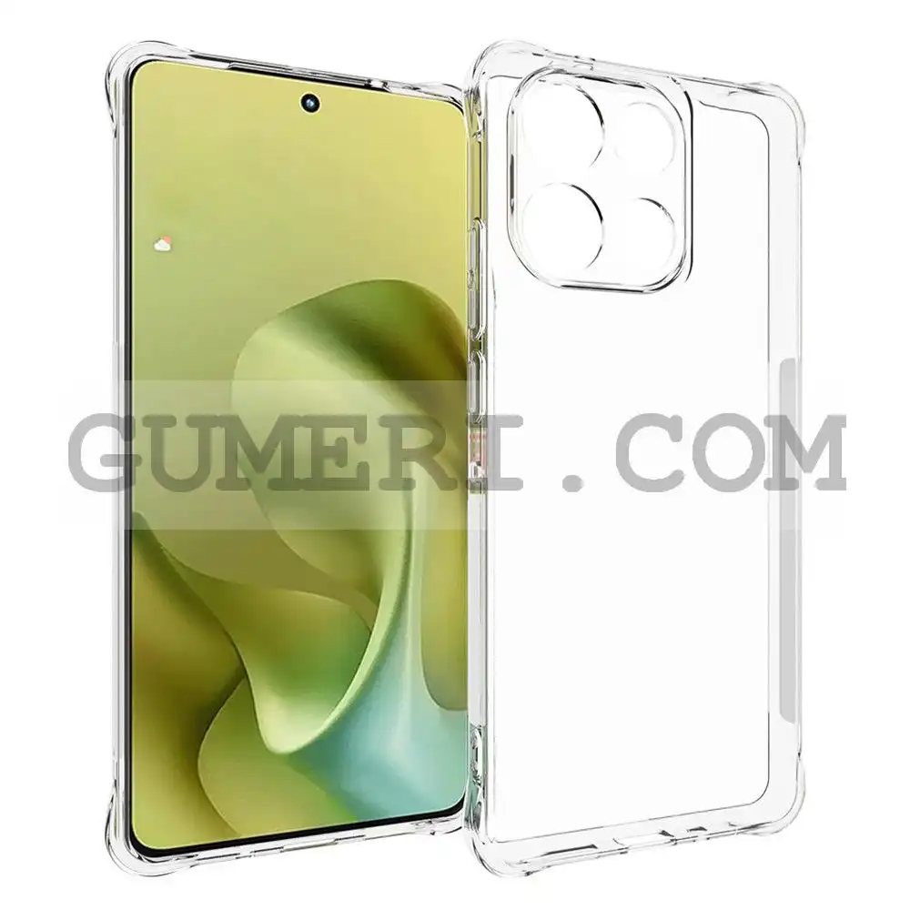 Силиконов Гръб със Защита за Камерата за Motorola Moto G86