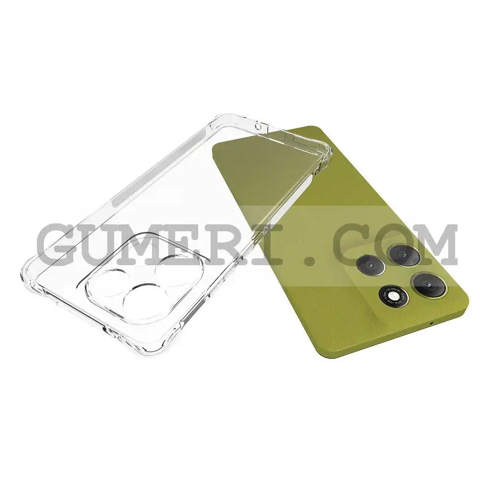 Силиконов Гръб със Защита за Камерата за Motorola Moto G86