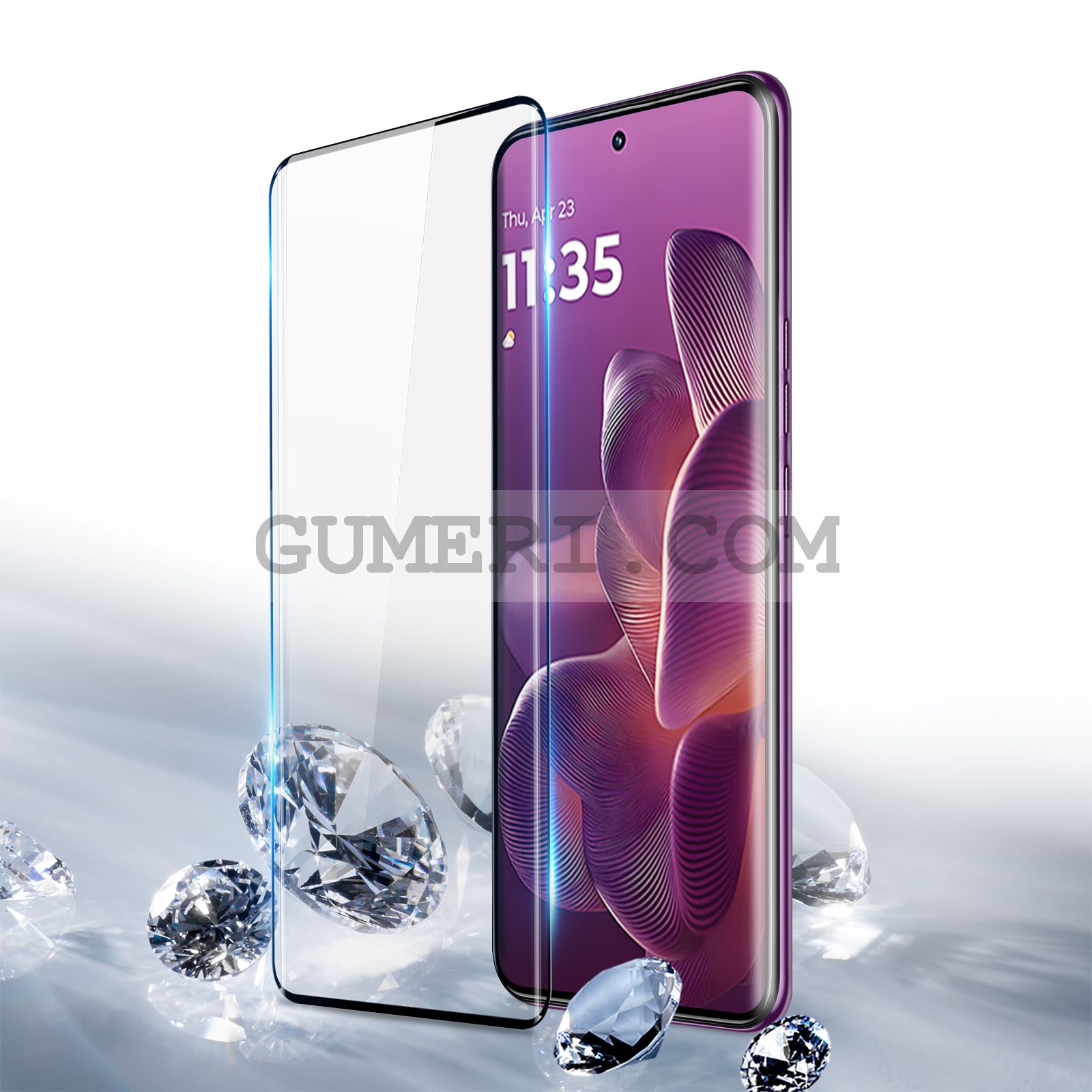 Протектор за Целия Екран Full Glue за Motorola Edge 60 Pro