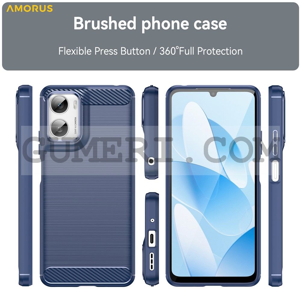 Гръб "Карбон Шарк" за Motorola Moto G06