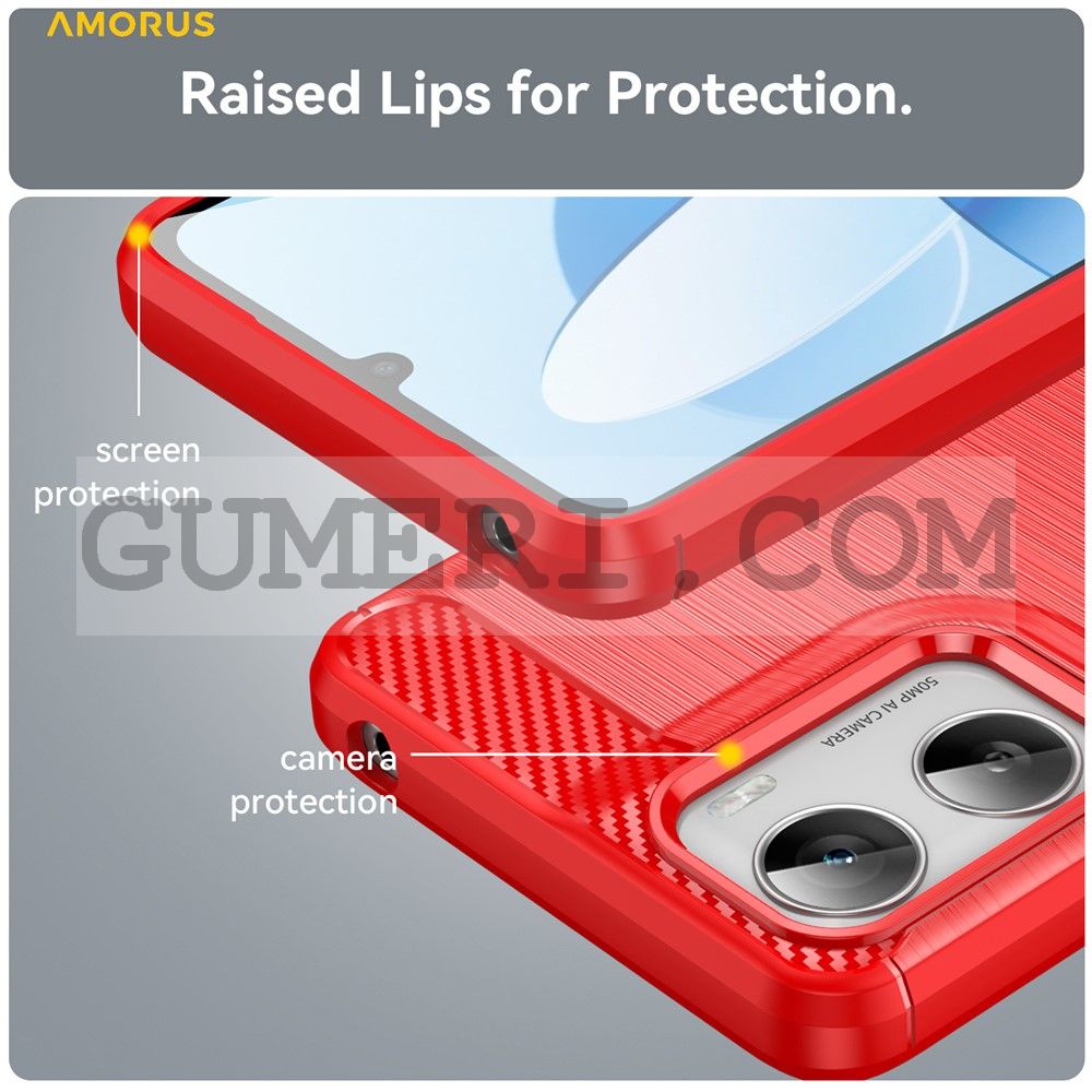 Гръб "Карбон Шарк" за Motorola Moto G06 Power