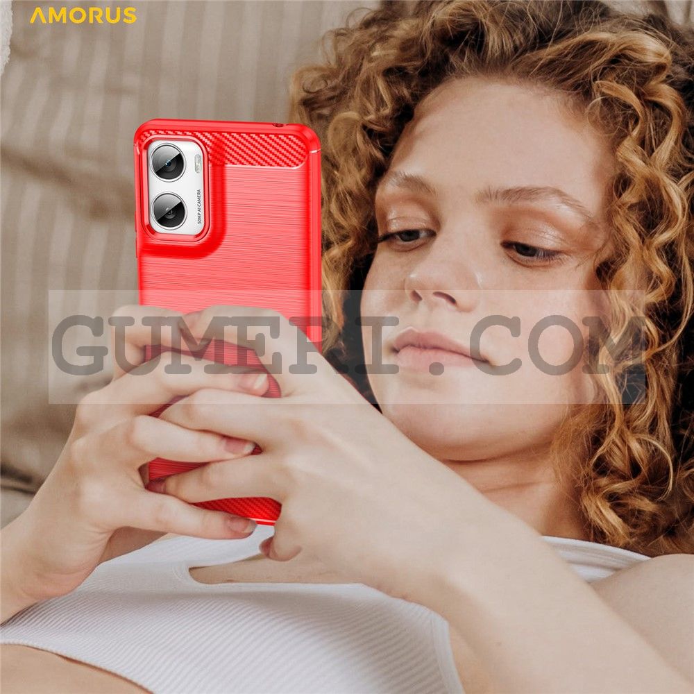 Гръб "Карбон Шарк" за Motorola Moto G06 Power