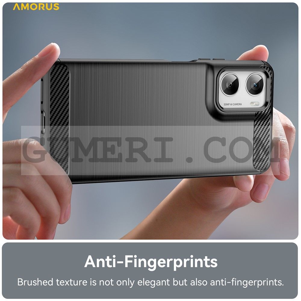 Гръб "Карбон Шарк" за Motorola Moto G06