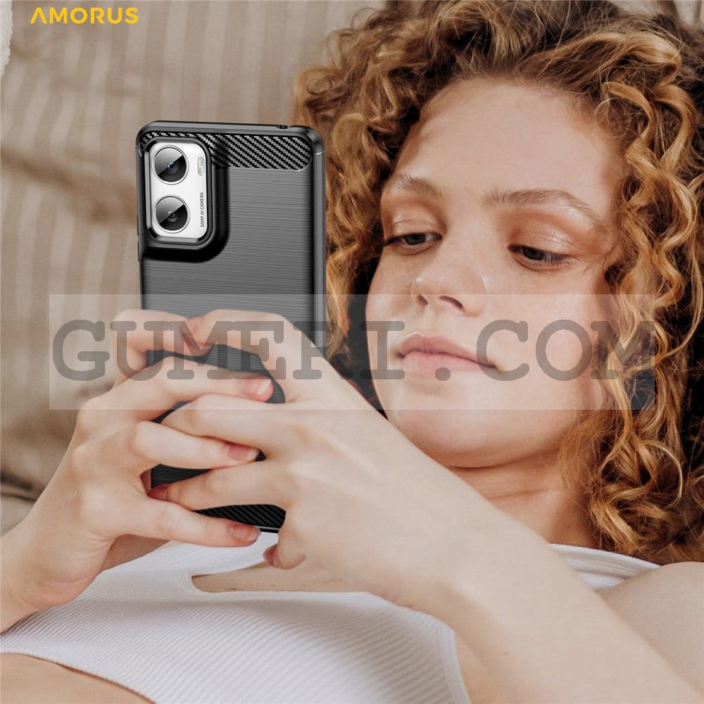 Гръб "Карбон Шарк" за Motorola Moto G06 Power