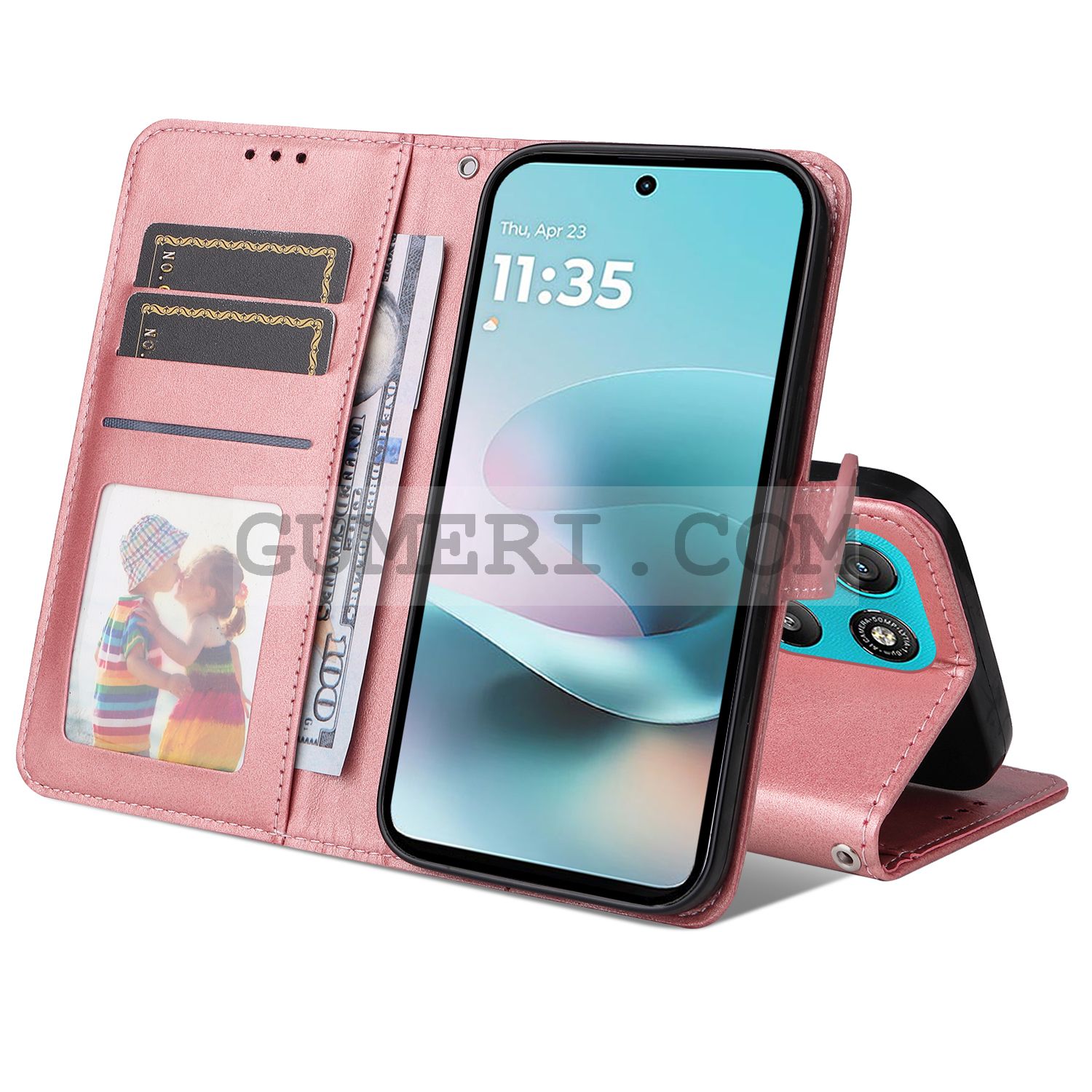 Тефтер Стойка за Motorola Moto G57