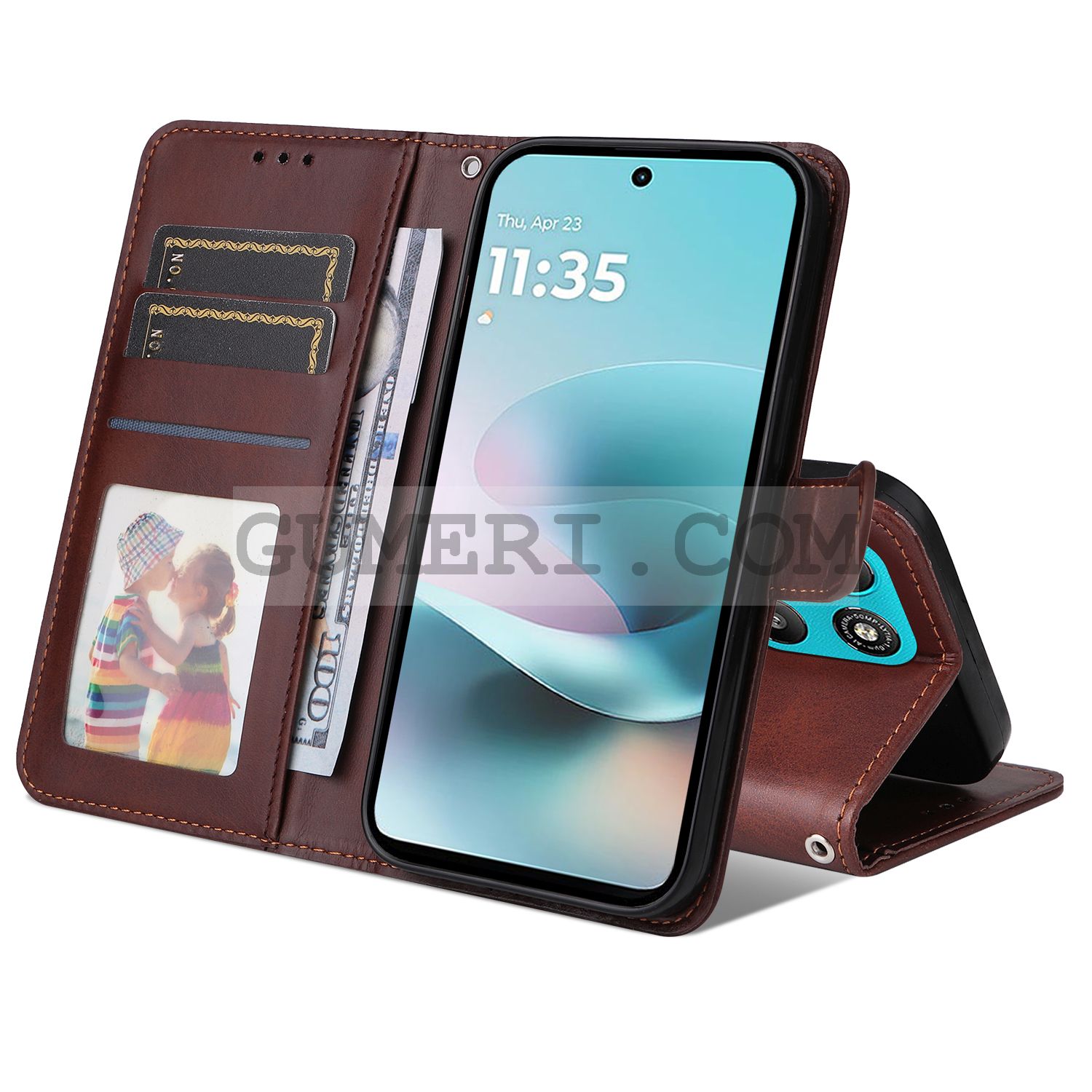 Тефтер Стойка за Motorola Moto G57