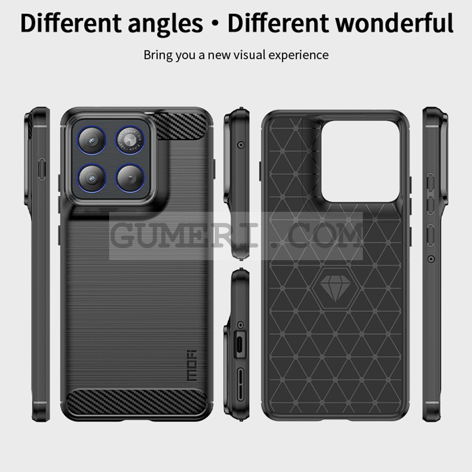 Гръб "Карбон Шарк" за Motorola Edge 70