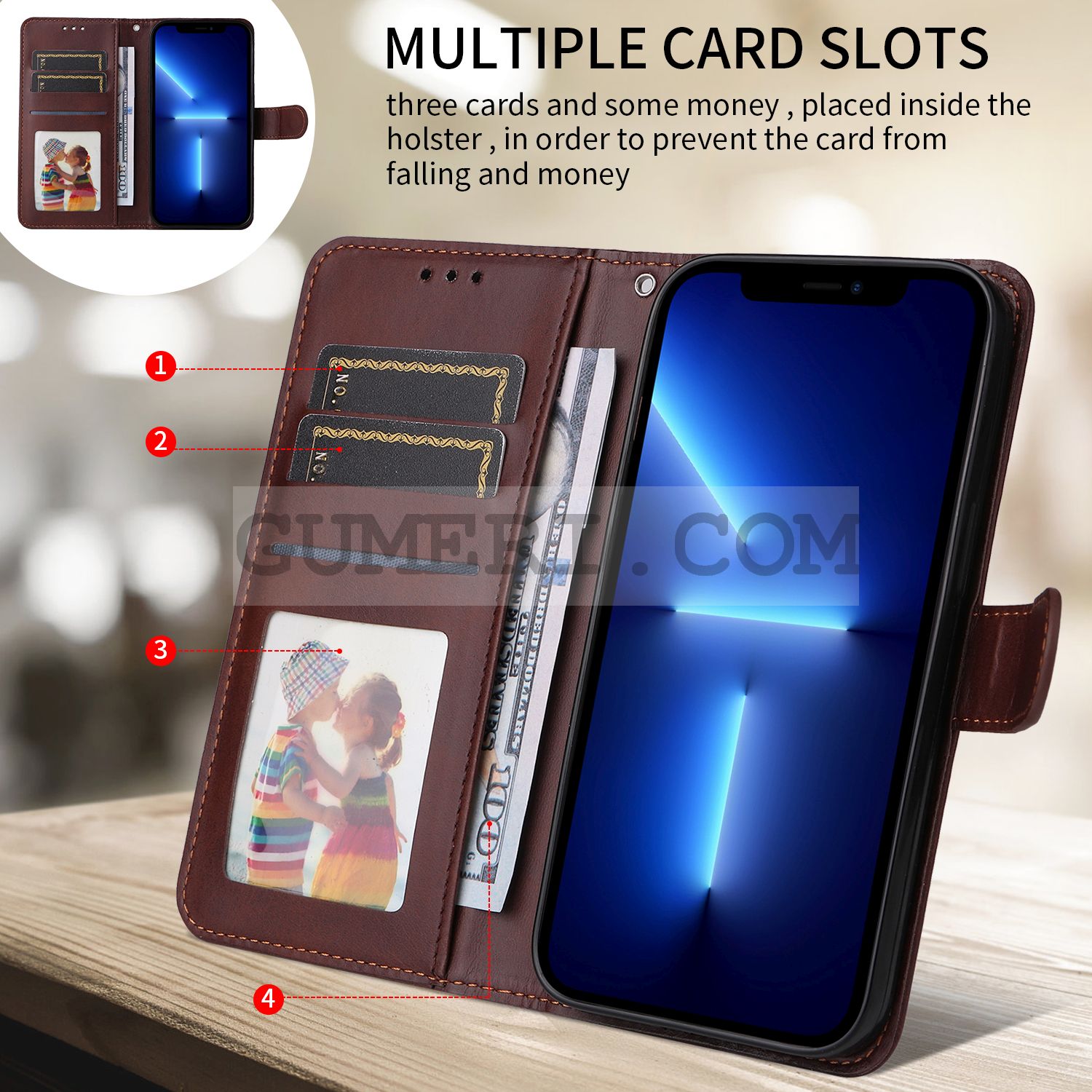 Тефтер Стойка за Motorola Edge 70