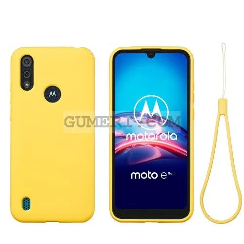 Motorola Moto E6s (2020) - Луксозен Силиконов Гръб