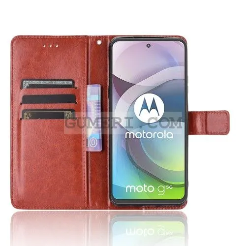 Motorola Moto G 5G - Тефтер Стойка