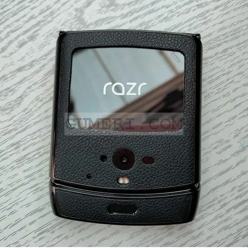 Motorola Razr 2019 - Твърд Кожен Кейс