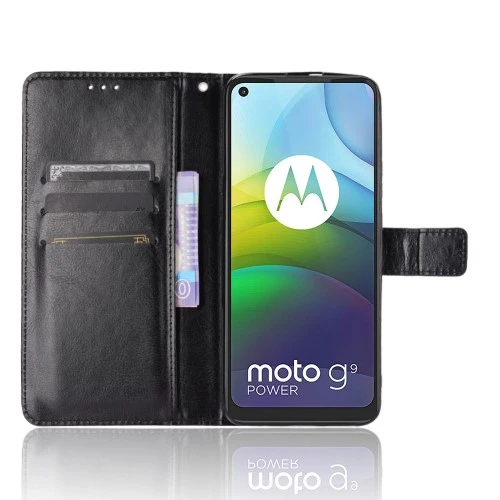 Motorola Moto G9 Power - Тефтер Стойка