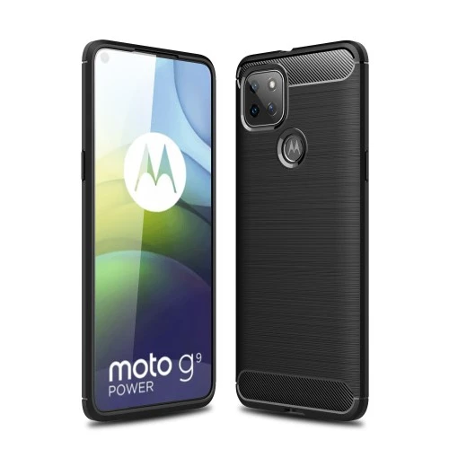 Motorola Moto G9 Power - Гръб - Карбон Шарк