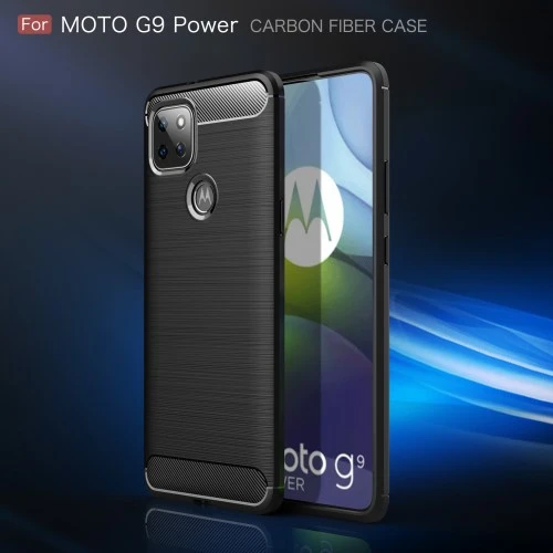 Motorola Moto G9 Power - Гръб - Карбон Шарк
