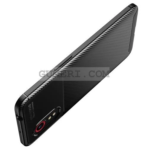 Samsung Galaxy Xcover 5 - Противоударен Силиконов Гръб - Карбон Ауто