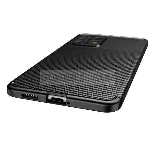 Samsung Galaxy A53 5G - Противоударен Силиконов Гръб - Карбон Ауто