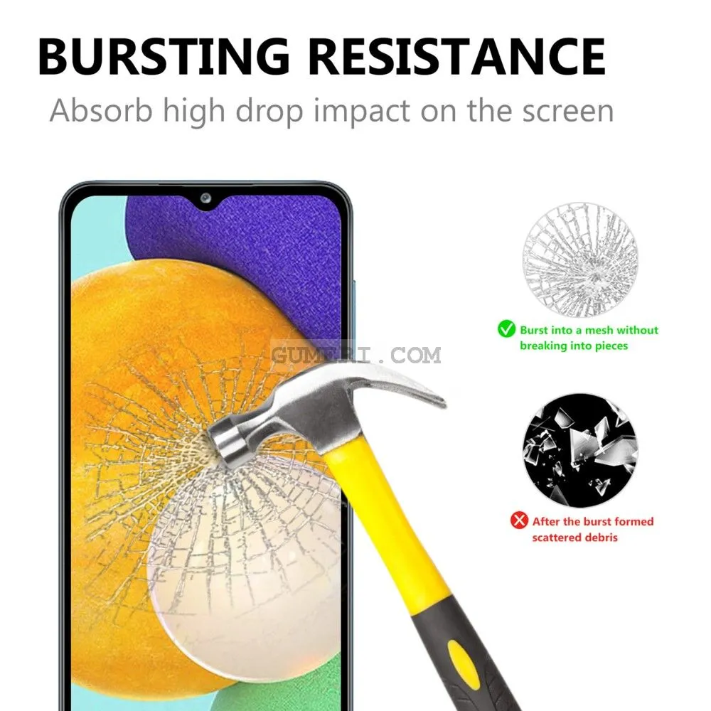 Samsung Galaxy A04s - Стъклен Протектор за Целия Екран - Full Glue