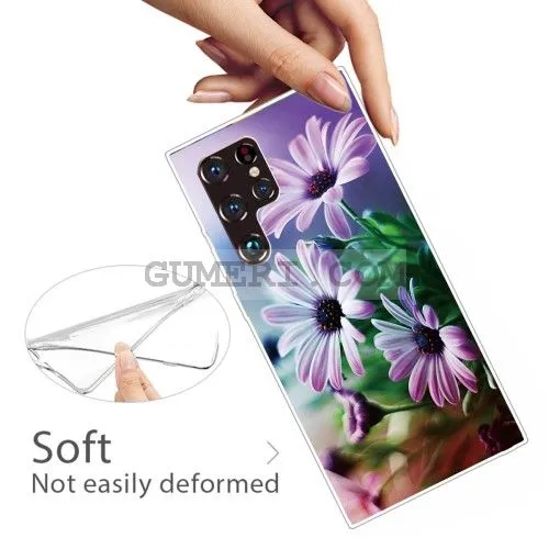 Samsung Galaxy S22 Ultra 5G - Силиконов Гръб - Маргаритки