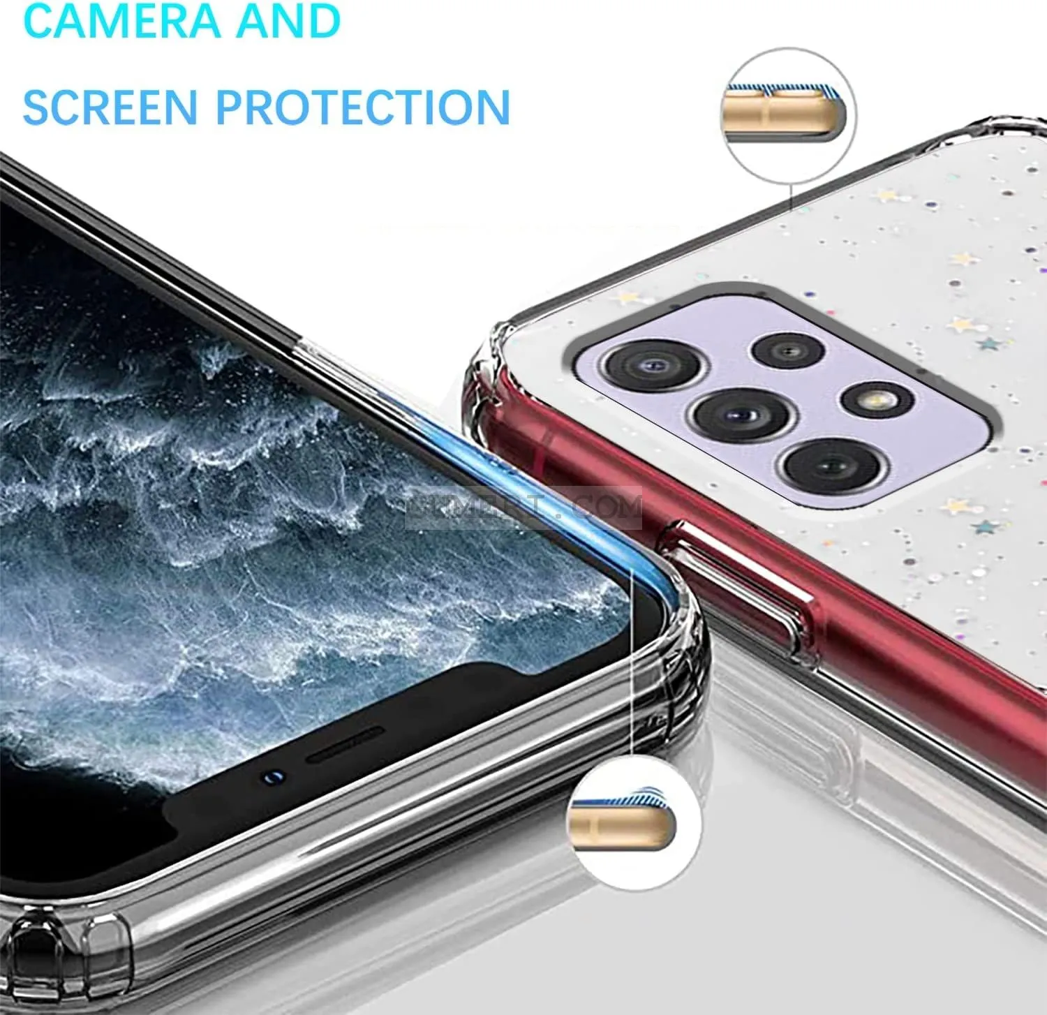 Силиконов Гръб "Glitter" за Samsung Galaxy A33 5G