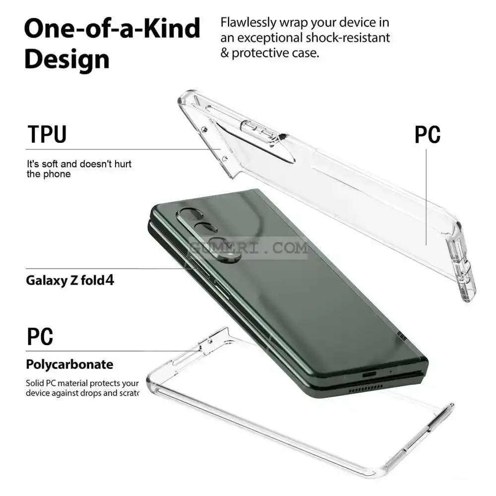 Samsung Galaxy Z Fold4 - Хибриден Слим Кейс