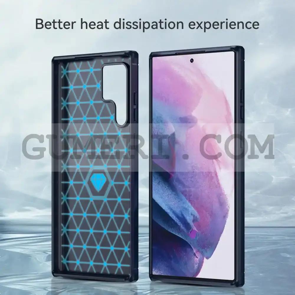 Samsung Galaxy S23 Ultra - Гръб - Карбон Шарк