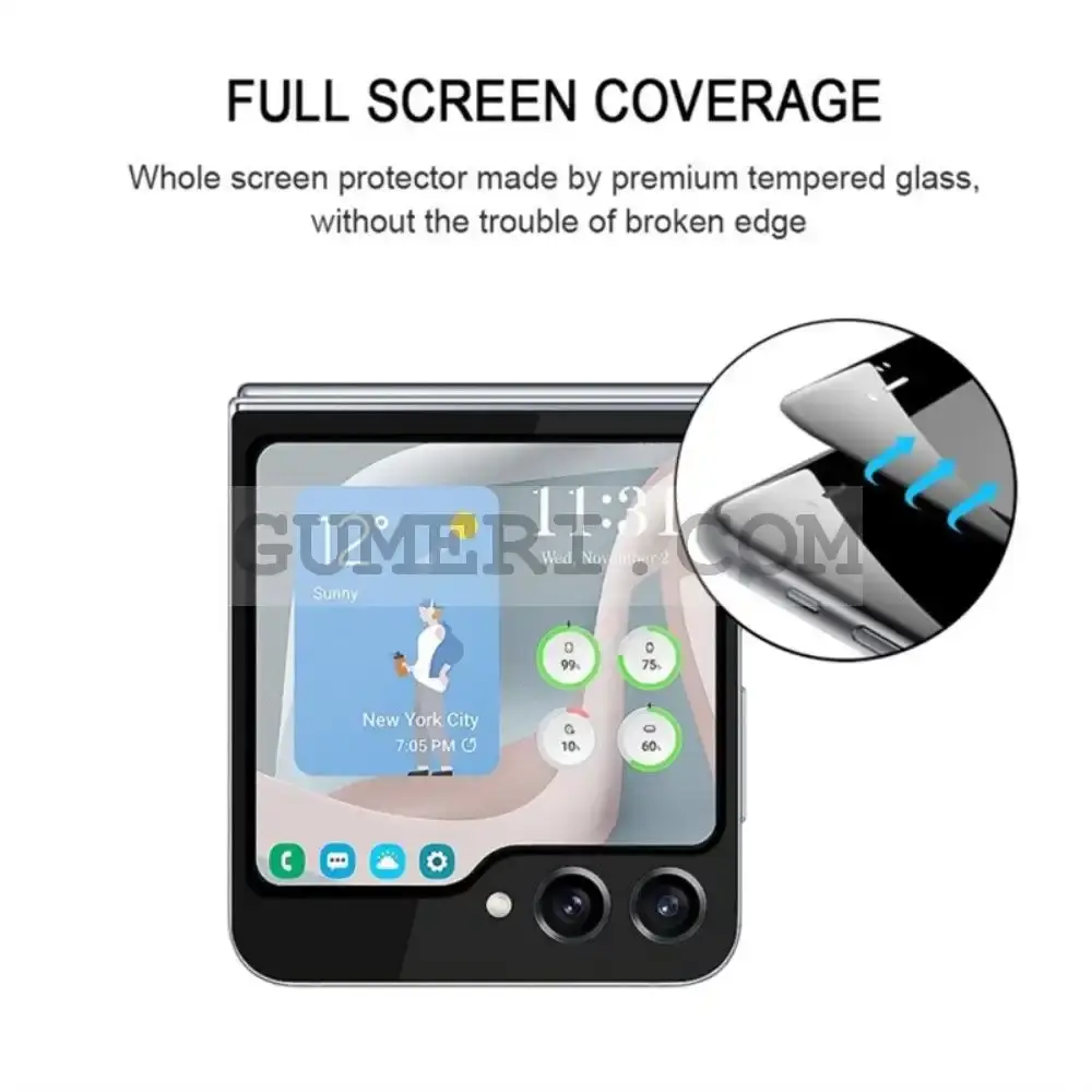 Стъклен Протектор за Външния Екран за Samsung Galaxy Z Flip5