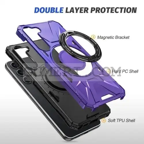 Противоударен Кейс с Ринг за Samsung Galaxy S24+