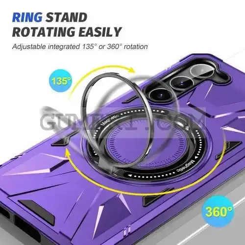 Противоударен Кейс с Ринг за Samsung Galaxy S24+