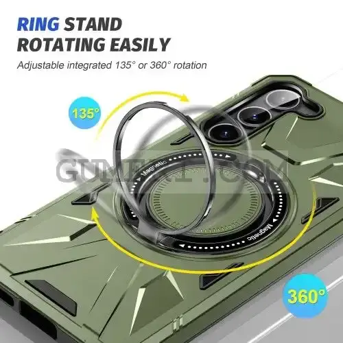 Противоударен Кейс с Ринг за Samsung Galaxy S25+
