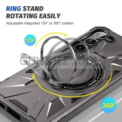 Противоударен Кейс с Ринг за Samsung Galaxy S25+