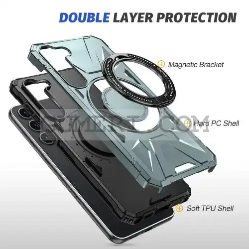 Противоударен Кейс с Ринг за Samsung Galaxy S25+