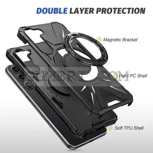 Противоударен Кейс с Ринг за Samsung Galaxy S25+