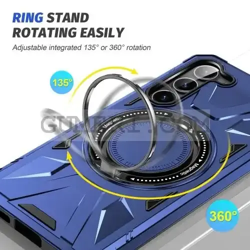 Противоударен Кейс с Ринг за Samsung Galaxy S24+