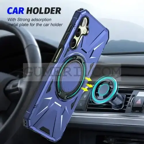 Противоударен Кейс с Ринг за Samsung Galaxy A55